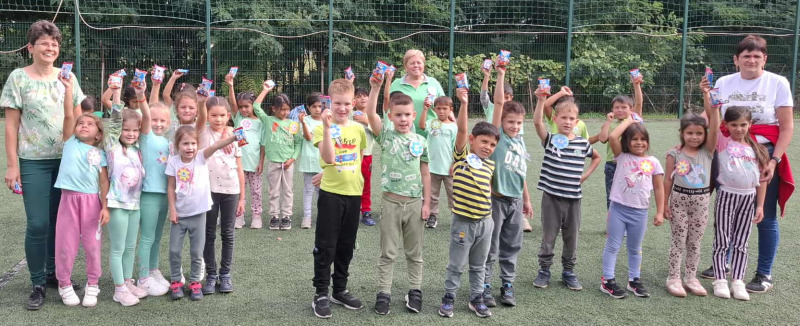 Békaavató az általános iskolában